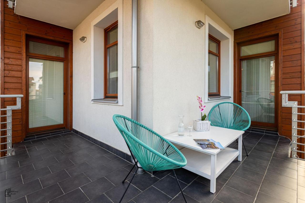 Victus Apartamenty, Apartament Lighthouse กดัญสก์ ภายนอก รูปภาพ
