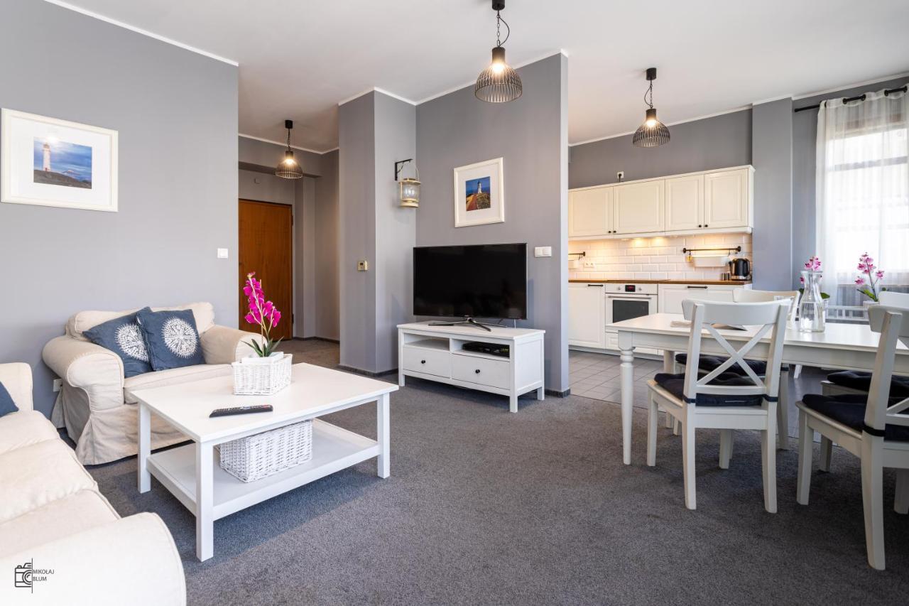 Victus Apartamenty, Apartament Lighthouse กดัญสก์ ภายนอก รูปภาพ