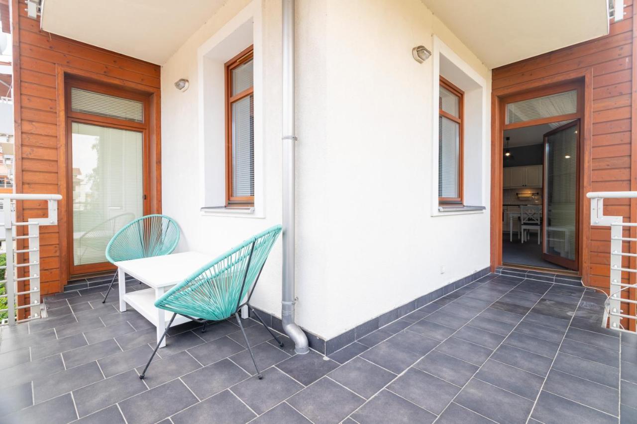 Victus Apartamenty, Apartament Lighthouse กดัญสก์ ภายนอก รูปภาพ