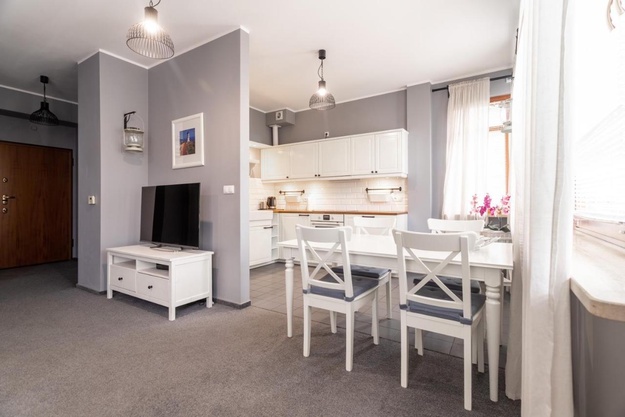 Victus Apartamenty, Apartament Lighthouse กดัญสก์ ภายนอก รูปภาพ